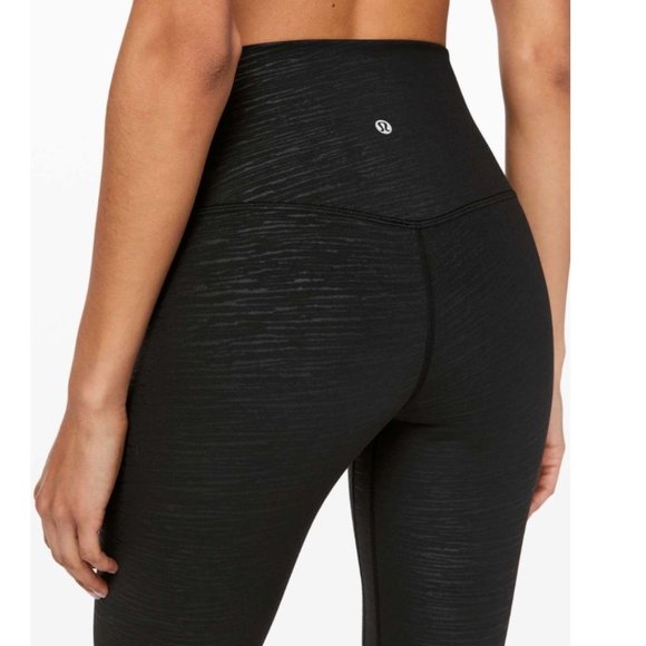 lululemon athletica Pants - LULULEMON | Align Crop 21" Stride Emboss Black